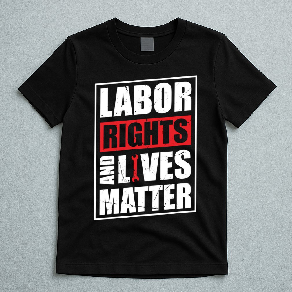 Labor Rights And Lives Matter  T-Shirt