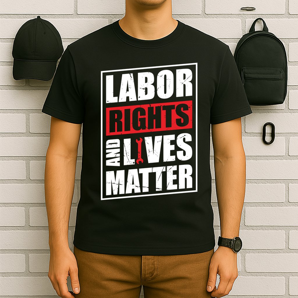 Labor Rights And Lives Matter  T-Shirt