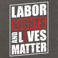 Labor Rights And Lives Matter  Cotton Canvas Backpack