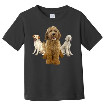 Labradoodle Trio Toddler T-Shirt