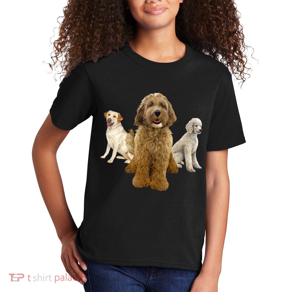 Labradoodle Trio Kids T-Shirt