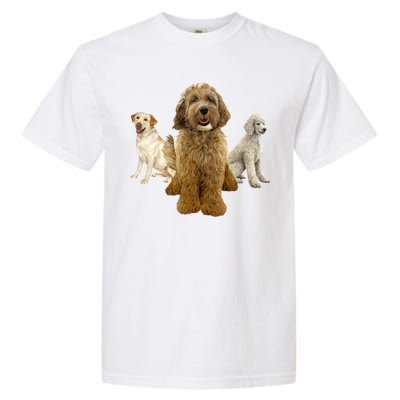 Labradoodle Trio Garment-Dyed Heavyweight T-Shirt