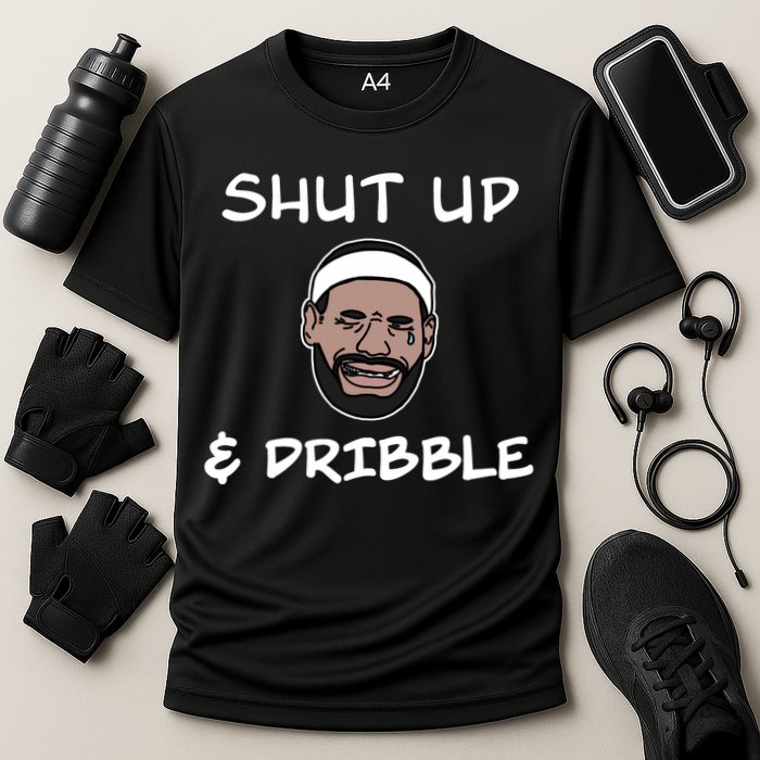 Labron Crying Shut Up And Dribble Performance Shirt
