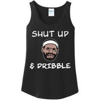 Labron Crying Shut Up And Dribble Ladies Essential Tank