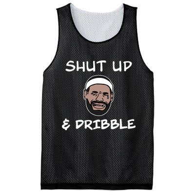 Labron Crying Shut Up And Dribble Mesh Reversible Basketball Jersey Tank