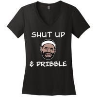 Labron Crying Shut Up And Dribble Women's V-Neck T-Shirt