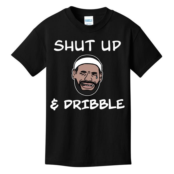 Labron Crying Shut Up And Dribble Kids T-Shirt