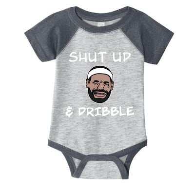 Labron Crying Shut Up And Dribble Infant Baby Jersey Bodysuit