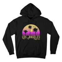 Los Angeles California Retro Vintage Sunset Hoodie