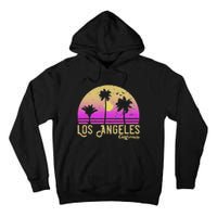 Los Angeles California Retro Vintage Sunset Tall Hoodie