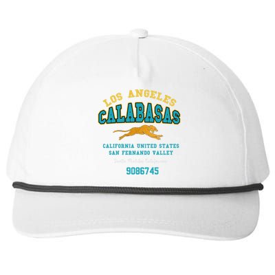 Los Angeles Calabasas Snapback Five-Panel Rope Hat