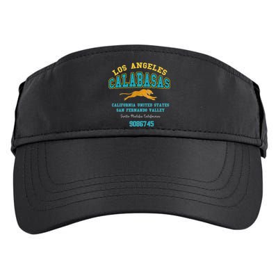 Los Angeles Calabasas Adult Drive Performance Visor