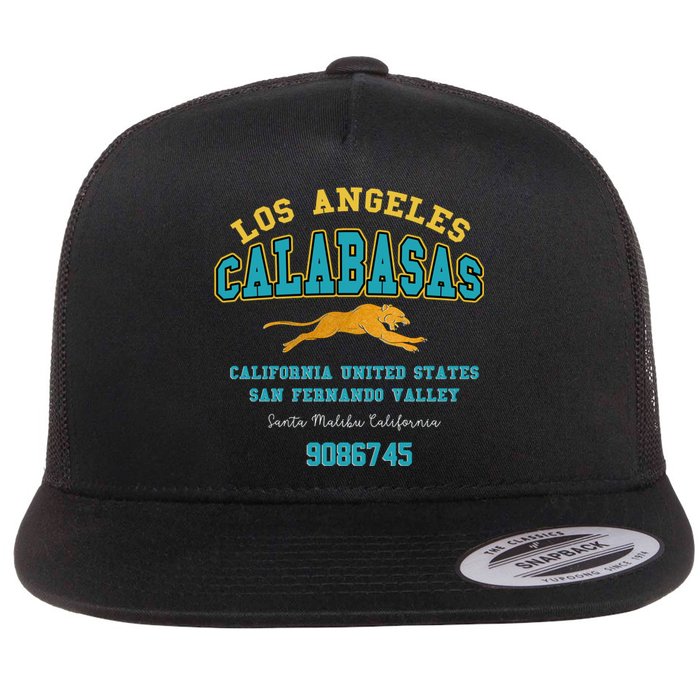 Los Angeles Calabasas Flat Bill Trucker Hat