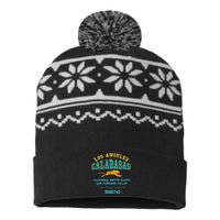 Los Angeles Calabasas USA-Made Snowflake Beanie