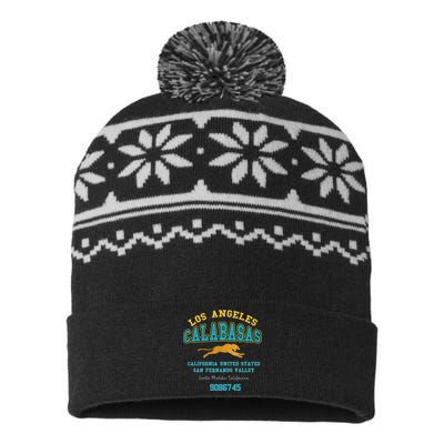 Los Angeles Calabasas USA-Made Snowflake Beanie