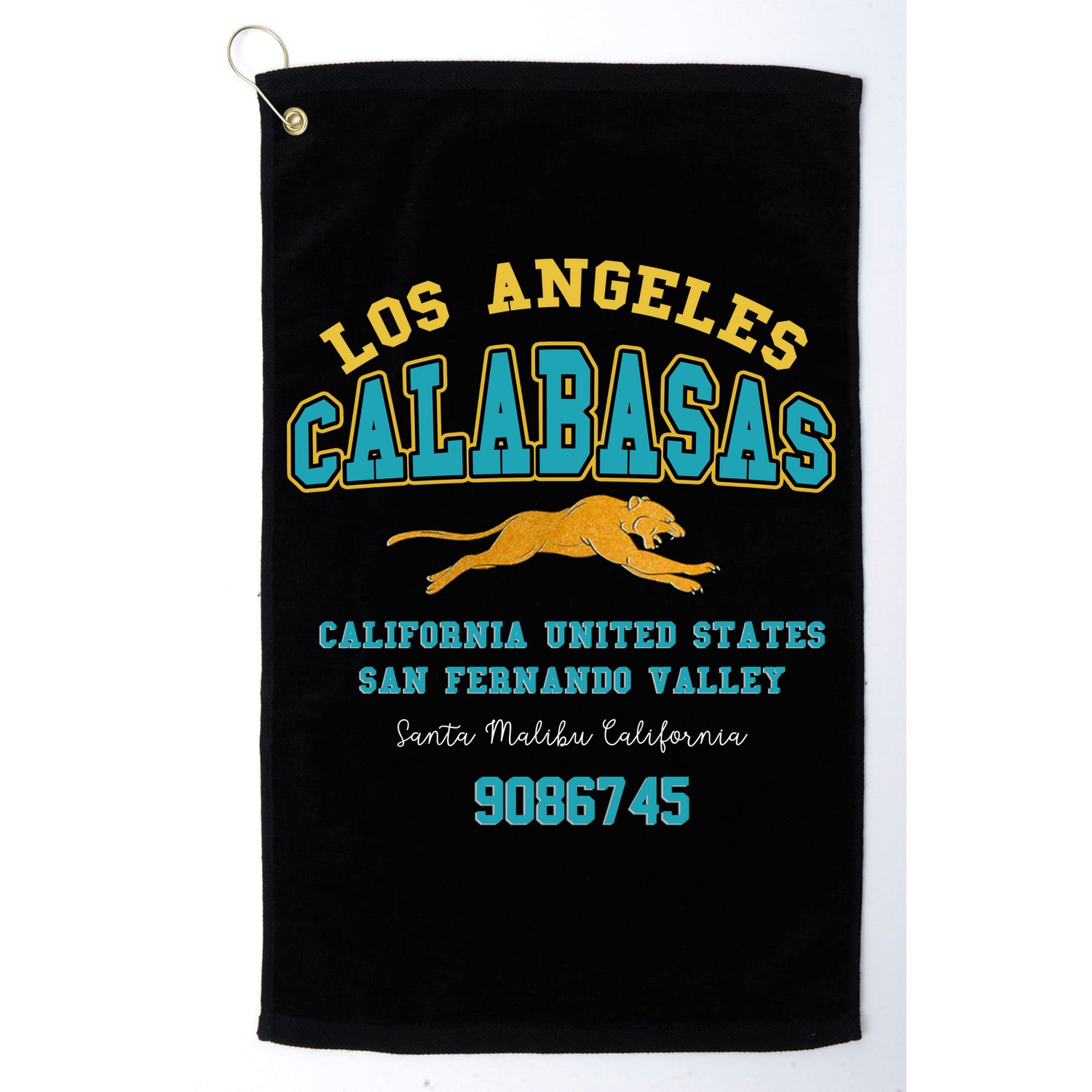 Los Angeles Calabasas Golf Towel