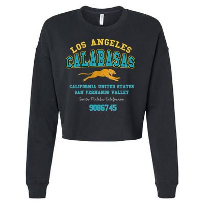 Los Angeles Calabasas Cropped Pullover Crew