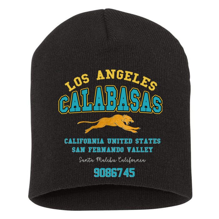 Los Angeles Calabasas Short Acrylic Beanie