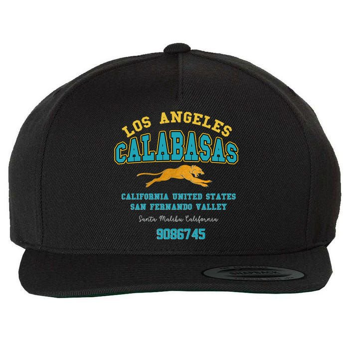 Los Angeles Calabasas Wool Snapback Cap