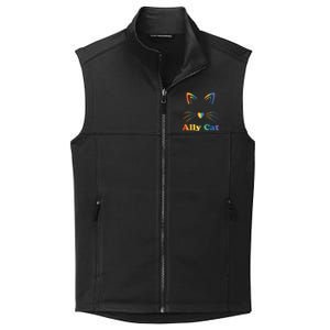 LGBTQ + Ally Cat LGBTQ Ally Cat Pride Collective Smooth Fleece Vest