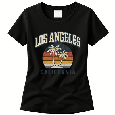 Los Angeles California Retro Womens T-Shirt