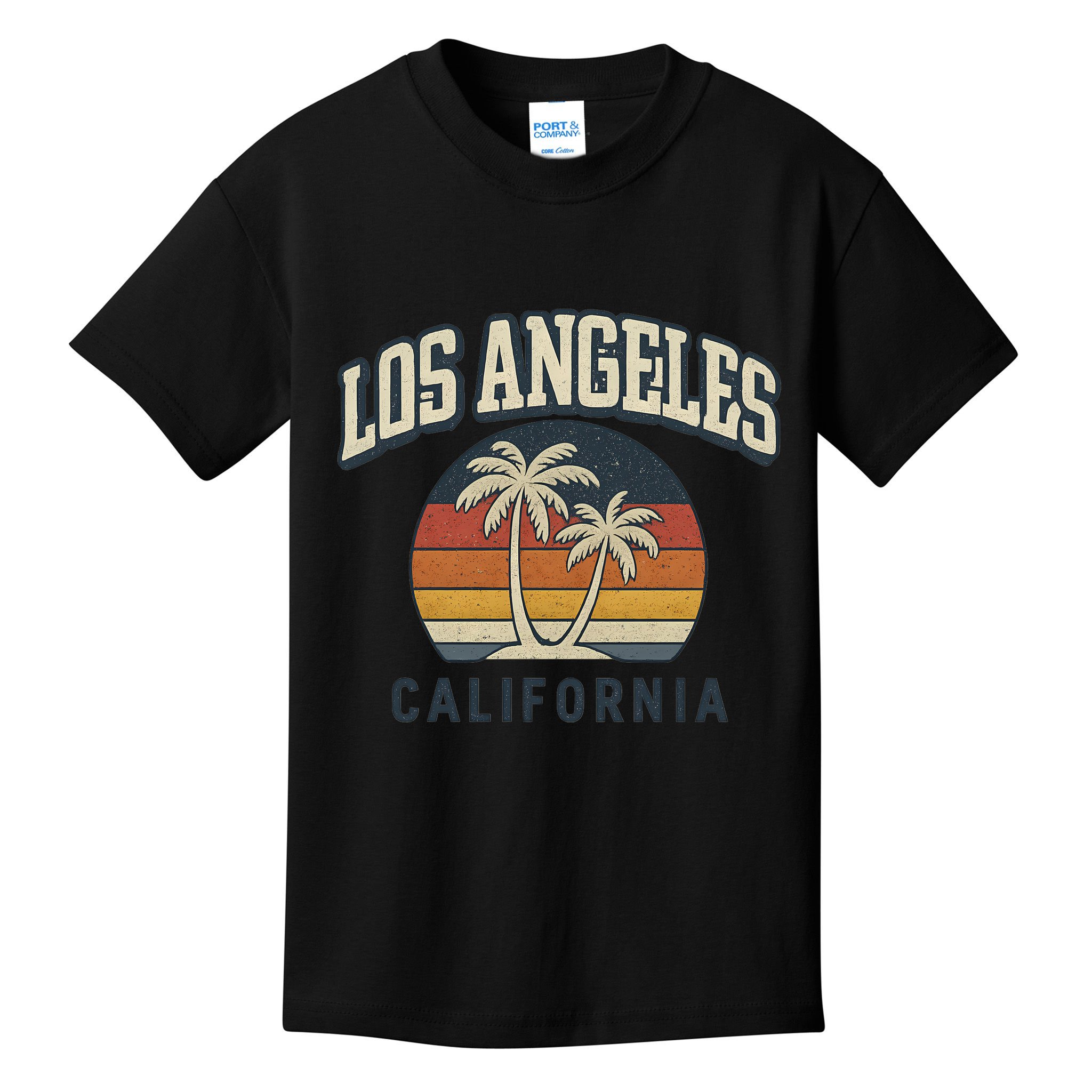 Los Angeles California Retro Kids T-Shirt