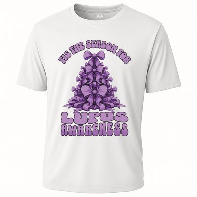 Lupus Awareness Christmas Lupus Ribbon Performance Shirt