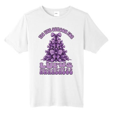 Lupus Awareness Christmas Lupus Ribbon Tall Fusion ChromaSoft Performance T-Shirt