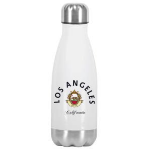 Los Angeles California Trip Los Angeles Traveller California Stainless Steel Insulated Water Bottle