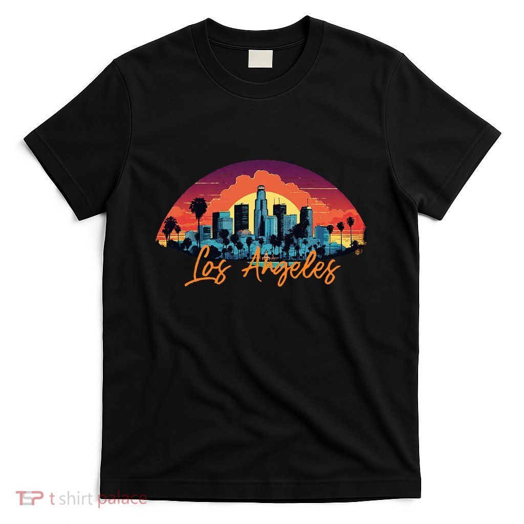 Los Angeles California City Downtown Skyline California L.A. T-Shirt