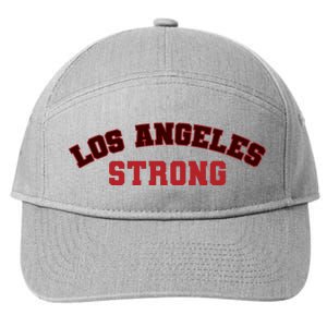 Los Angeles California Strong 7-Panel Snapback Hat