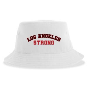 Los Angeles California Strong Sustainable Bucket Hat