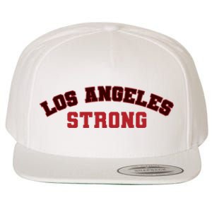 Los Angeles California Strong Wool Snapback Cap