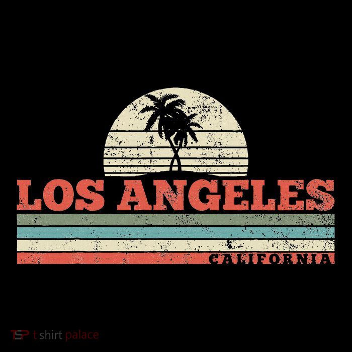 Los Angeles California Tall T-Shirt