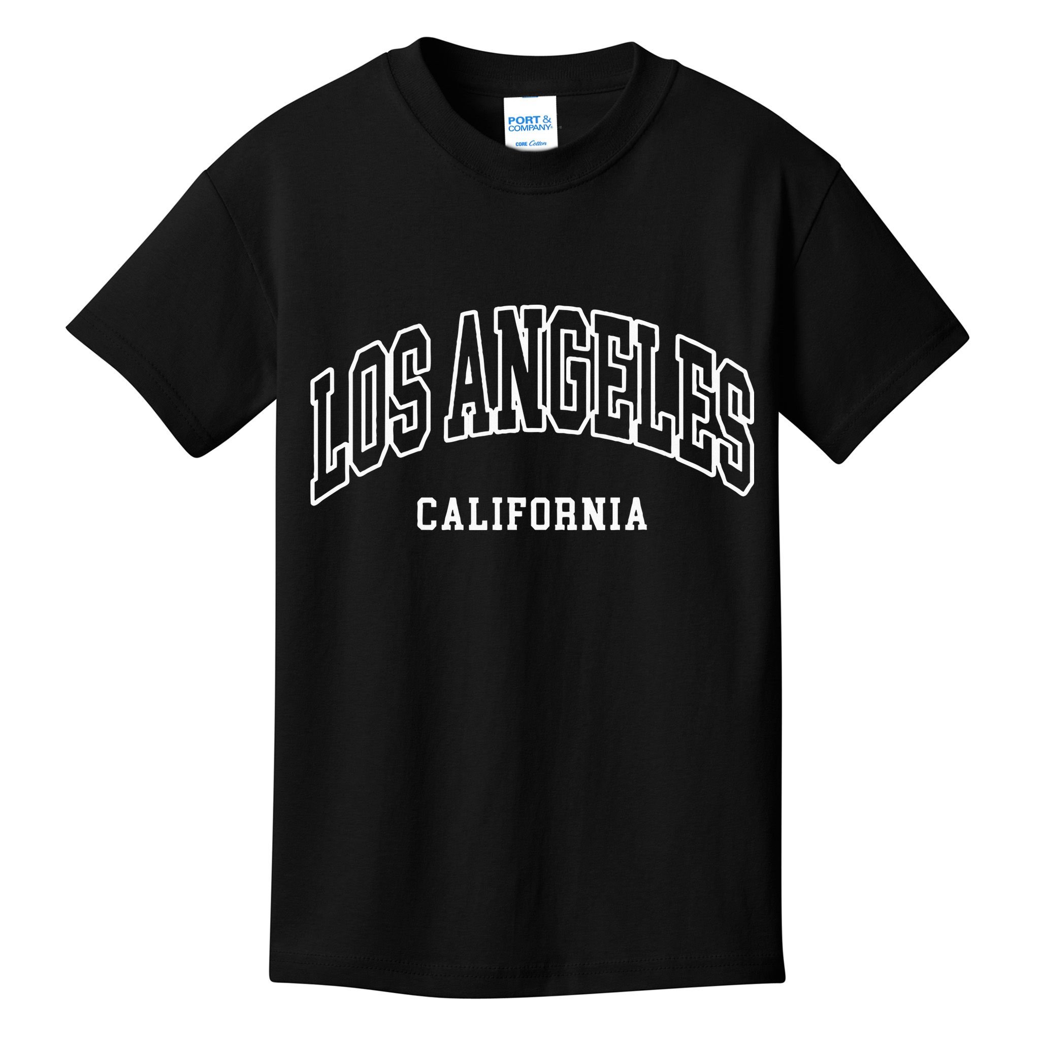 Los Angeles California Throwback Design Classic Kids T-Shirt