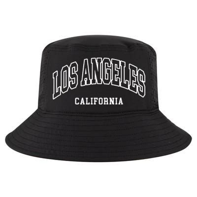 Los Angeles California Throwback Design Classic Cool Comfort Performance Bucket Hat