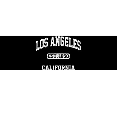 Los Angeles California CA Vintage State Athletic Style Bumper Sticker