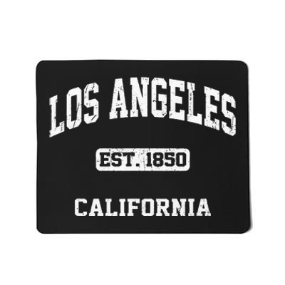 Los Angeles California CA Vintage State Athletic Style Mousepad