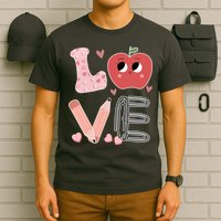 Love Apple Cute Teacher Gift T-Shirt