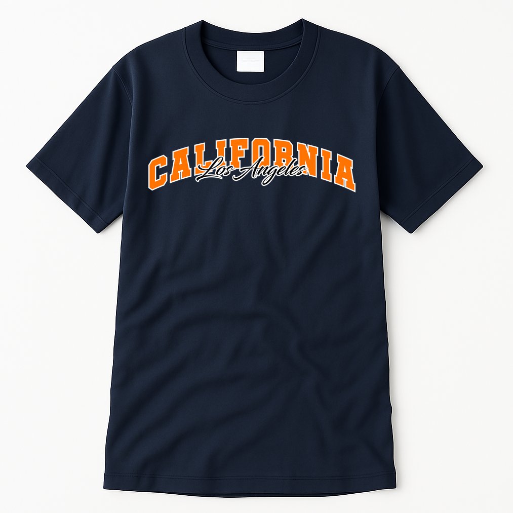 Los Angeles California Sporty Logo Tall T-Shirt