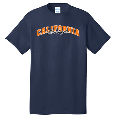 Los Angeles California Sporty Logo Tall T-Shirt