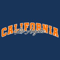 Los Angeles California Sporty Logo Womens Tank Top