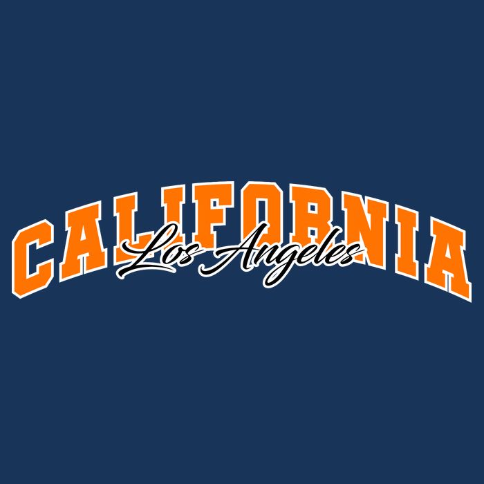 Los Angeles California Sporty Logo Womens Tank Top
