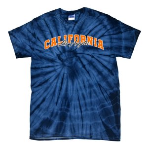 Los Angeles California Sporty Logo Tie-Dye T-Shirt