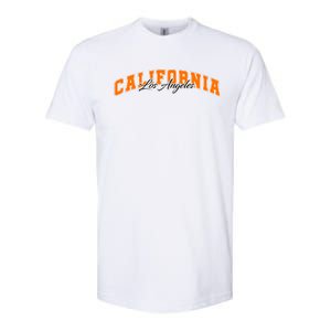 Los Angeles California Sporty Logo Softstyle CVC T-Shirt