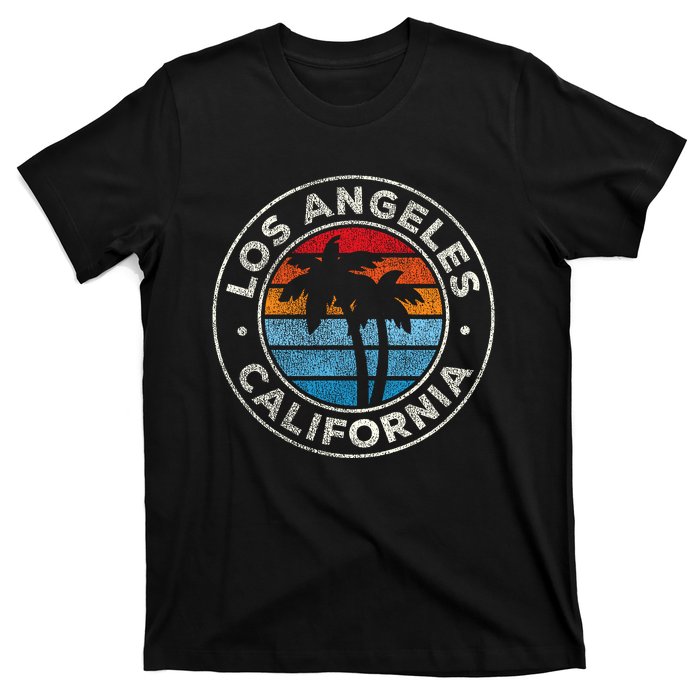 Los Angeles California Ca Vintage Graphic Retro 70s T-Shirt