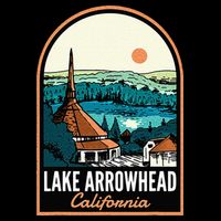 Lake Arrowhead California Vintage Doggie Tank