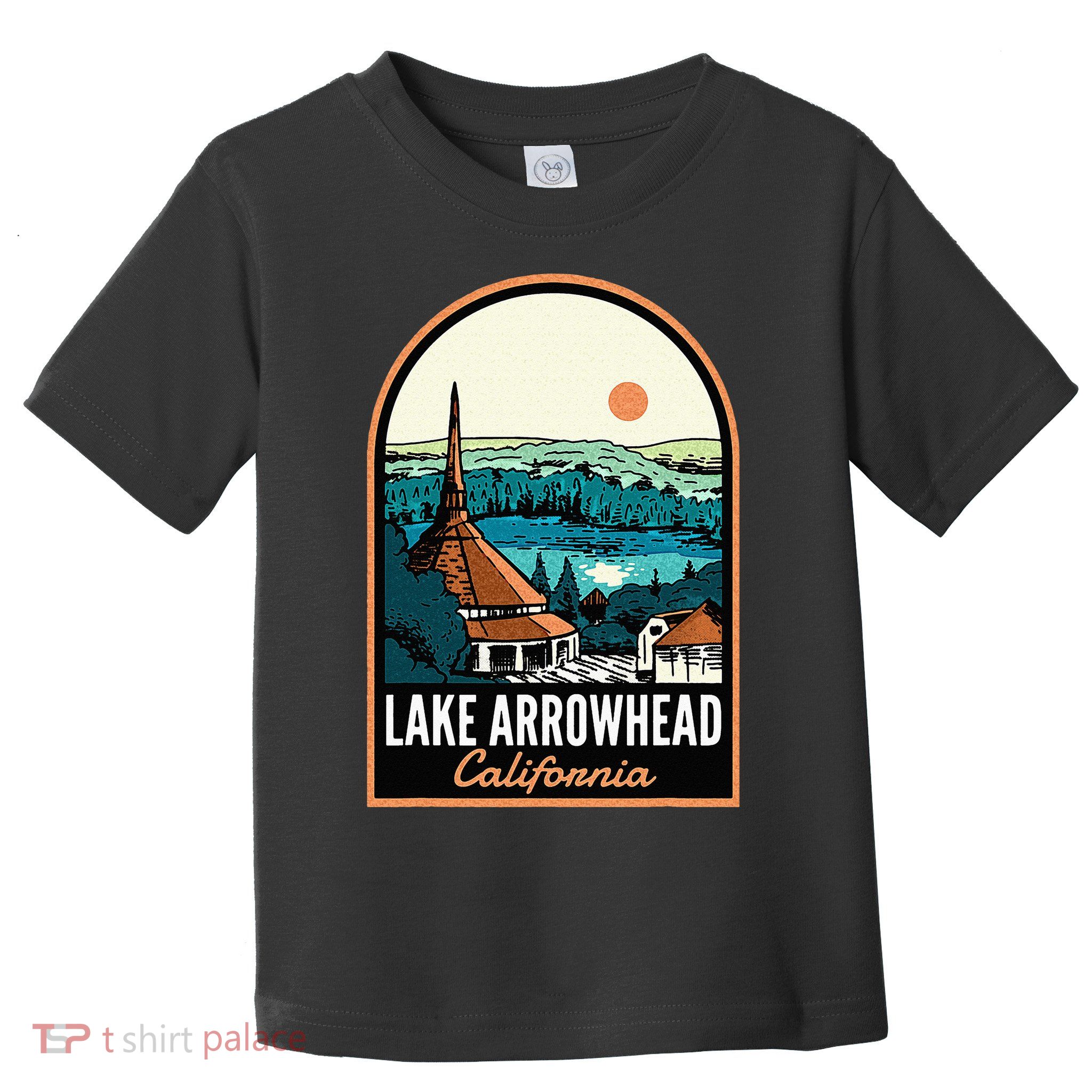 Lake Arrowhead California Vintage Toddler T-Shirt