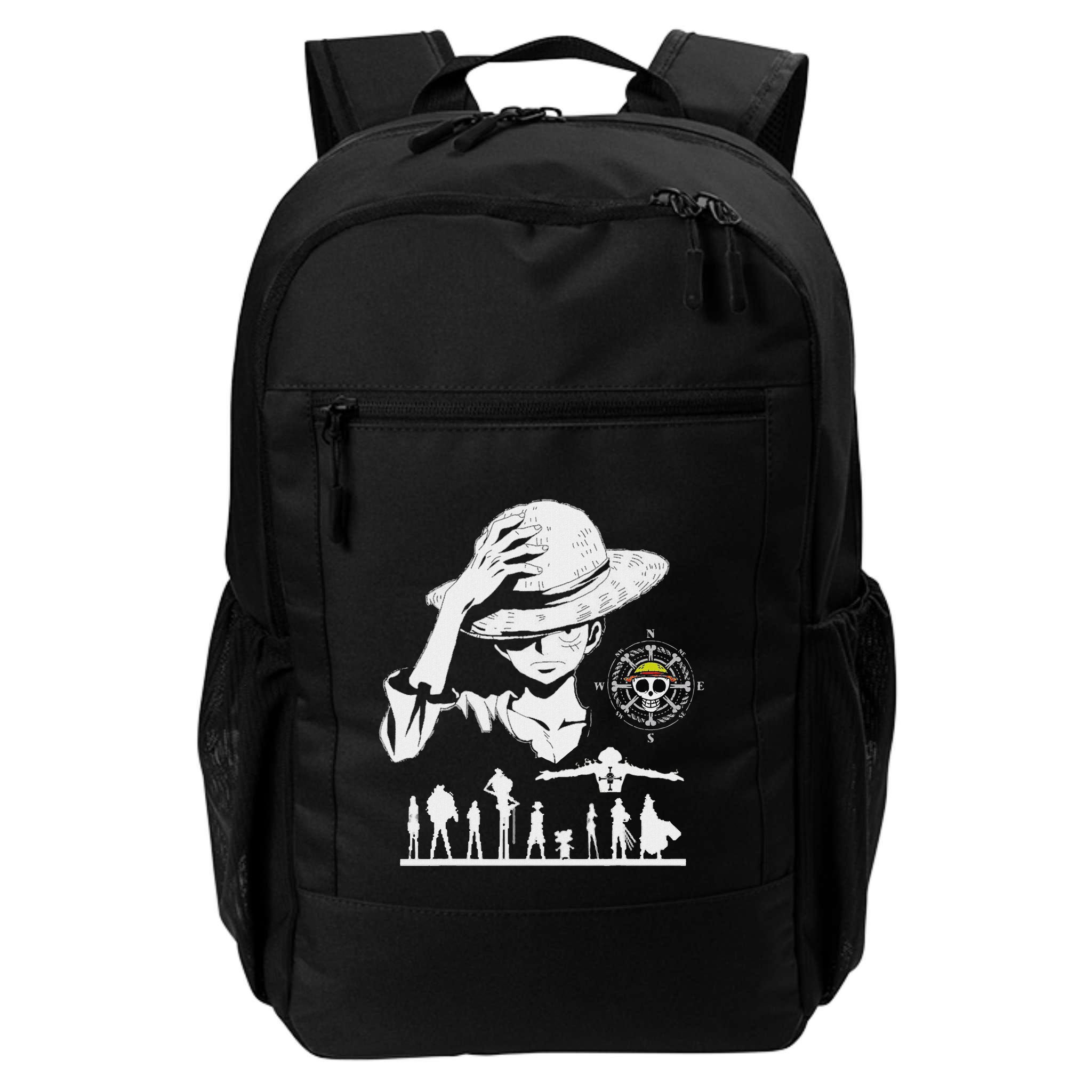 Legendary Adventure Crew Fun Silhouette King Of Pirate Anime Backpack