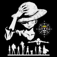 Legendary Adventure Crew Fun Silhouette King Of Pirate Anime Backpack